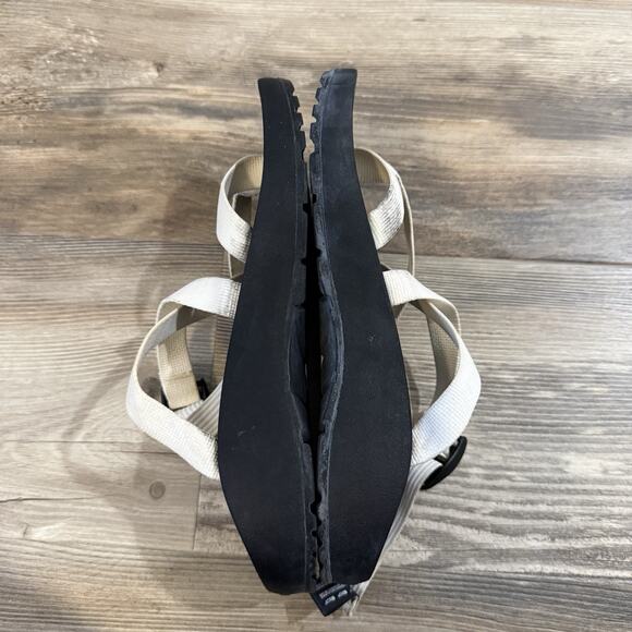 Chaco Tegu Women’s Sandals White Black Adjustable Outdoor Hiking Size 9 - Picture 9 of 10